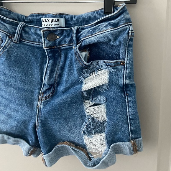 WAX JEANS COLLECTION SHORTS SIZE MEDIUM - Picture 4 of 6